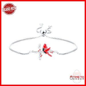 925 Sterling Silver Infinity Ankle Bracelet Elegant Minimal Chic Adjustable